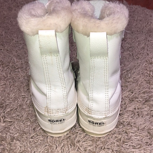 Vintage White Sorel polaris boots size 7 snow boots winter boots snowboarding​​ - Picture 6 of 12